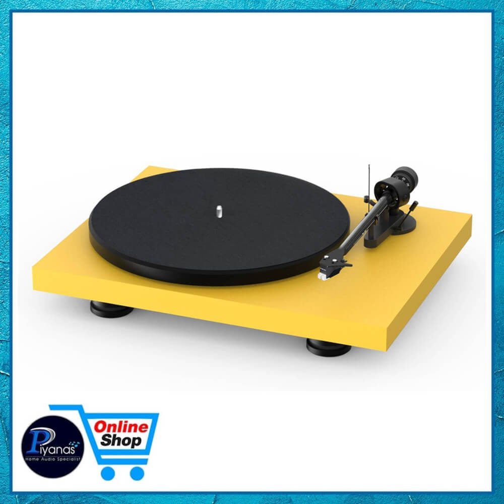 เครื่องเล่นแผ่นเสียง PROJECT : DEBUT CARBON EVO (พร้อมหัวเข็ม ORTOFON รุ่น 2M RED) (SATIN YELLOW)